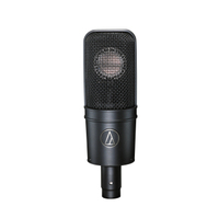 SIDE-ADDRESS CARDIOID CONDENSER MICROPHONE / INCLUDES AT8449A SHOCK MOUNT, DUST COVER, CARRYING CASE